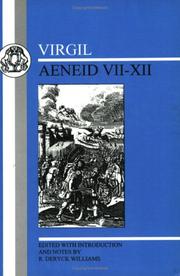 Front cover of Virgil Aeneid 7-12 by R. Deryck Williams
