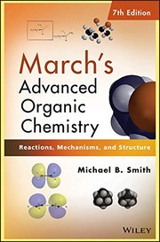 Cover of March's Advanced Organic Chemistry by Michael B. Smith