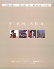 Front cover of Bien Sur! by Marie-Christine Weidmann-Koop