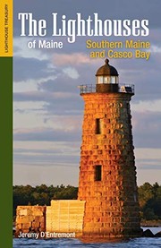 Front cover of The lighthouses of Maine by Jeremy D'Entremont