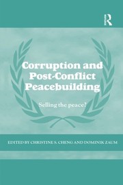 Front cover of Corruption and Post-Conflict Peacebuilding by Dominik Zaum