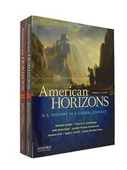 Cover of American Horizons by Michael Schaller
