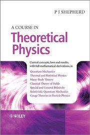 Cover of A Course in Theoretical Physics by P. John Shepherd