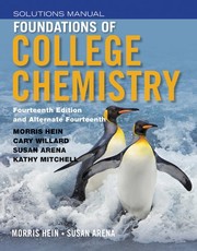 Front cover of Foundations of College Chemistry, Student Solutions Manual by Morris Hein