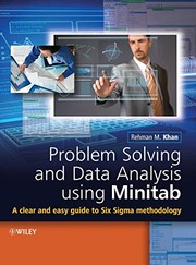 Cover of Problem Solving and Data Analysis Using Minitab by Rehman M. Khan