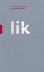 Front cover of In der Stadt, wo du lebst by Bender, Hans