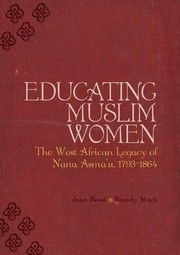 Cover of Educating Muslim Women by Beverly Mack