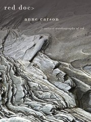 Cover of Red Doc> by Anne Carson