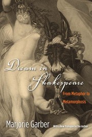 Front cover of Dream in Shakespeare by Marjorie Garber