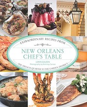 Cover of New Orleans Chef's Table by Lorin Gaudin