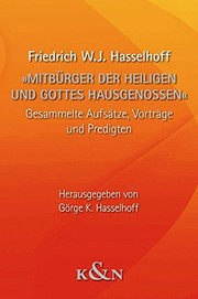 Front cover of »Mitbürger der Heiligen und Gottes Hausgenossen« by Unknown