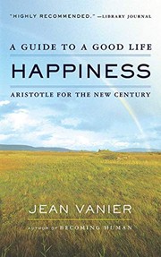 Cover of Happiness by Jean Vanier