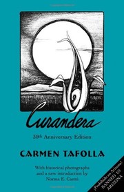 Cover of Curandera by Carmen Tafolla