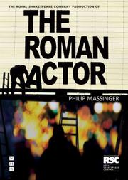 Cover of The Roman actor by Philip Massinger
