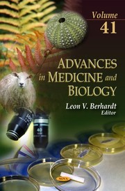 Cover of Advances in Medicine and Biology by Leon V. Berhardt