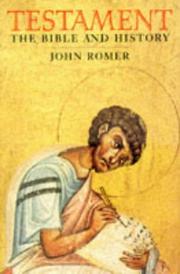 Cover of Testament by John Romer