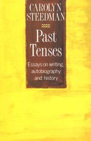 Front cover of Past Tenses by Carolyn Steedman