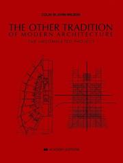 Front cover of The Other Tradition of Modern Architecture by Colin St. John Wilson
