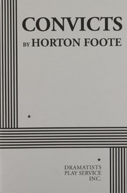 Cover of Convicts by Horton Foote