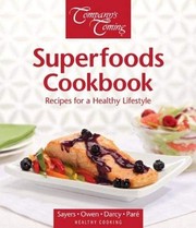 Front cover of Superfoods Cookbook by Sheridan McLaren