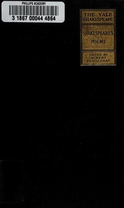 Front cover of Poems (Lover's Complaint / Passionate Pilgrim / Phoenix and the Turtle / Rape of Lucrece / Sonnets to Sundry Notes of Music / Venus and Adonis) by William Shakespeare