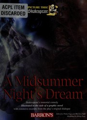 Front cover of William Shakespeare's A midsummer night's dream by Philip Page