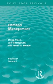 Cover of Demand Management by David A. Vines