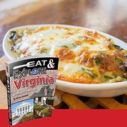 Front cover of Eat & Explore Virginia by Christy Campbell