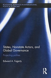 Front cover of States, Nonstate Actors, and Global Governance by Ed Fogarty