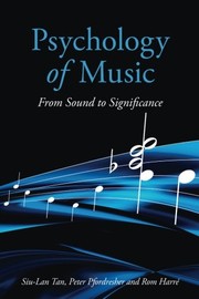 Front cover of Psychology of Music by Siu-Lan Tan