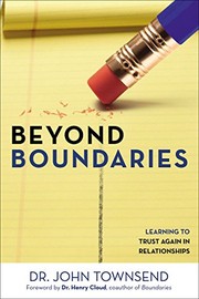 Cover of Beyond boundaries by John Sims Townsend