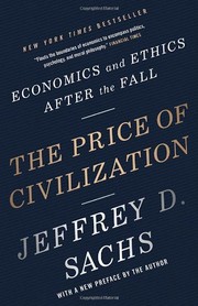 Cover of The Price of Civilization by Jeffrey D. Sachs