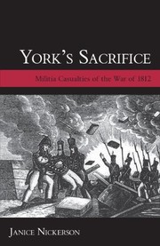 Cover of York's Sacrifice by Janice Nickerson