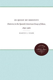 Front cover of In quest of identity by Martin S. Stabb