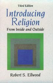 Cover of Introducing religion by Robert S. Ellwood