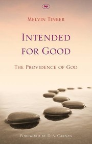 Cover of Intended for Good by Melvin Tinker