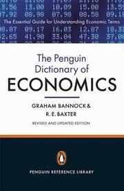 Cover of The Penguin dictionary of Economics by Graham Bannock