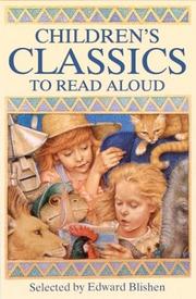 Cover of Children's classics to read aloud by Edward Blishen