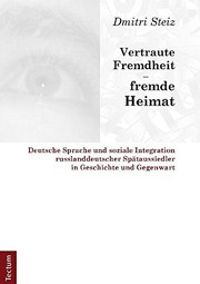 Front cover of Vertraute Fremdheit - fremde Heimat by Unknown