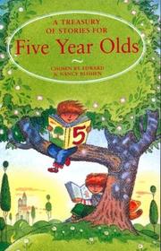 Front cover of A Treasury of stories for five year olds by Edward Blishen