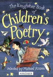 Front cover of The Kingfisher book of children's poetry by Michael Rosen