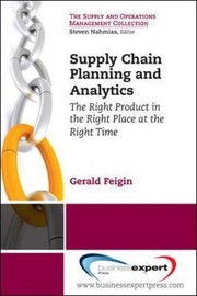 Cover of Supply Chain Planning and Analytics by Gerald Feigin