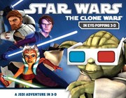 Front cover of Star Wars - The Clone Wars - A Jedi Adventure in 3-D by Pablo Hidalgo