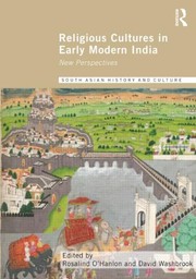 Front cover of Religious Cultures in Early Modern India by Rosalind O'Hanlon
