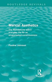 Cover of Marxist aesthetics by Pauline Johnson