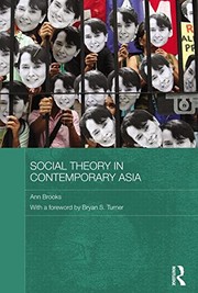 Cover of Social theory in contemporary Asia by Ann Brooks
