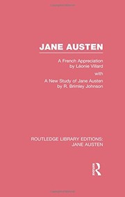 Cover of Jane Austen by Léonie Villard