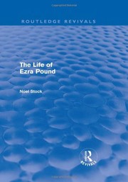 Front cover of The life of Ezra Pound by Noel Stock