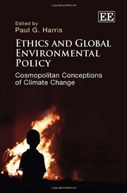 Front cover of Ethics and Global Environmental Policy by Paul G. Harris