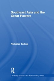 Front cover of Southeast Asia and the great powers by Nicholas Tarling